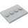 LEGO Mittleres Steingrau Fliese 3 x 4 mit Vier Bolzen (17836 / 88646)