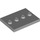 LEGO Medium Stone Gray Tile 3 x 4 with Four Studs (17836 / 88646)