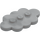 LEGO Medium Stone Gray Tile 3 x 5 Cloud with 3 Studs (35470)