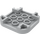 LEGO Medium Stone Gray Tile 4 x 4 x 0.7 Rounded (68869)