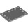 LEGO Medium Stone Gray Tile 4 x 6 with Studs on 3 Edges (6180)