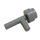 LEGO Medium Stone Gray Torch without Grooves (86208)