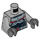 LEGO Gris pierre moyen Tremor Minifig Torse (973 / 76382)