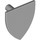 LEGO Medium Stone Gray Triangular Shield (Short) (3846)