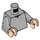LEGO Medium Stone Gray Ugnaught Minifig Torso (973 / 76382)