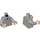 LEGO Gris pierre moyen Ugnaught Minifig Torse (973 / 76382)
