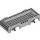 LEGO Grigio pietra medio Veicolo Base 8 x 16 x 2.5 con Dark Stone Grigio Ruota Holders con 5 fori (65094)