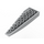 LEGO Medium Stone Gray Wedge 10 x 3 x 1 Double Rounded Left (50955)