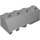 LEGO Medium Stone Gray Wedge 2 x 4 Sloped Right (43720)