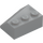 LEGO Medium Stone Gray Wedge 3 x 3 Right (48165)