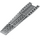 LEGO Medium Stone Gray Wedge 4 x 16 Triple Curved (45301 / 89680)