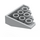 LEGO Medium Stone Gray Wedge 4 x 4 (18°) Corner (43708)