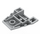 LEGO Medium Stone Gray Wedge 4 x 4 Triple with Stud Notches (48933)