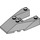 LEGO Medium Stone Gray Wedge 6 x 4 Cutout with Stud Notches (6153)