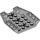 LEGO Medium Stone Gray Wedge 6 x 6 Inverted (29115)