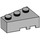 LEGO Gris pierre moyen Coin Brique 3 x 2 La gauche (6565)