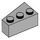 LEGO Gris pierre moyen Coin Brique 3 x 2 Droite (6564)
