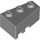 LEGO Medium Stone Gray Wedge Brick 3 x 2 Right (6564)