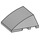 LEGO Medium Stone Gray Wedge Curved 3 x 4 Triple (64225)