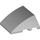 LEGO Medium Stone Gray Wedge Curved 3 x 4 Triple (64225)