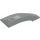레고 미디엄 스톤 그레이 쐐기 구부러진 3 x 8 x 2 왼쪽 (41750 / 42020)