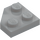 LEGO Medium Stone Gray Wedge Plate 2 x 2 Cut Corner (26601)