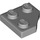 LEGO Medium Stone Gray Wedge Plate 2 x 2 Cut Corner (26601)