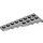 LEGO Medium Stone Gray Wedge Plate 3 x 8 Wing Left (3544)