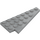 LEGO Mittleres Steingrau Keil Platte 4 x 8 Flügel Rechts mit unterer Noppenkerbe (3934 / 45175)