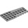 LEGO Medium Stone Gray Wedge Plate 4 x 9 Wing with Stud Notches (14181)