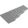 레고 미디엄 스톤 그레이 쐐기 그릇 6 x 12 날개 오른쪽 (30356)