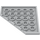 LEGO Medium steingrå Kile Plate 6 x 6 Hjørne (6106)