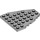 LEGO Medium Stone Gray Wedge Plate 7 x 6 with Stud Notches (50303)