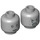 LEGO Medium Stone Gray Weeping Angel Minifig Head (Recessed Solid Stud) (3626 / 24033)