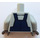 LEGO Medium Stone Gray Welder Torso with Blue Overalls (973 / 88585)