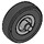 LEGO Medium Stone Gray Wheel Ø14.4 with Black Tire (65630)