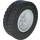 LEGO Medium Stone Gray Wheel 43.2 X 18 with Tire 62.4 x 20