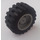 LEGO Medium steengrijs Wheel Hub 14.8 x 16.8 with Centre Groove with Black Tire 30.4 x 14