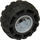 LEGO Medium Stone Gray Wheel Rim Ø18 x 14 with Axle Hole with Tire Balloon Wide Ø37 x 18