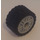 LEGO Gris pierre moyen Roue Jante Ø18 x 14 avec Épingle Trou avec Pneu 24 x 14 Shallow Bande de roulement (Bande de roulement Petit Hub) sans Band around Centre of Bande de roulement