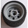 LEGO Medium Stone Gray Wheel Rim Ø30 x 20 with No Pinholes, with Reinforced Rim with Tire Low Wide Ø37 X 22