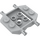 LEGO Medium Stone Gray Wheels Holder 4 x 4 x 2/3 with Hole (24326)