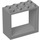 LEGO Mittleres Steingrau Fenster 2 x 4 x 3 mit quadratischen Löchern (60598)