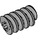 LEGO Medium Stone Gray Worm Gear + Shape Axle (4716)