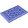 LEGO Medium Violet Tile 4 x 6 with Studs on 3 Edges (6180)