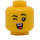 LEGO Mei Minifigure Head (Recessed Solid Stud) (3626 / 76822)