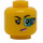 LEGO Mei Minifigure Head (Recessed Solid Stud) (3626 / 76822)