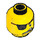 LEGO MetalBeard Minifigure Head (Recessed Solid Stud) (3626)