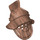 LEGO Metallic Copper Gladiator Helmet with Visor with Holes (95676 / 96294)