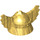 LEGO Metallic goud Helm met Vleugels (60747 / 61846)